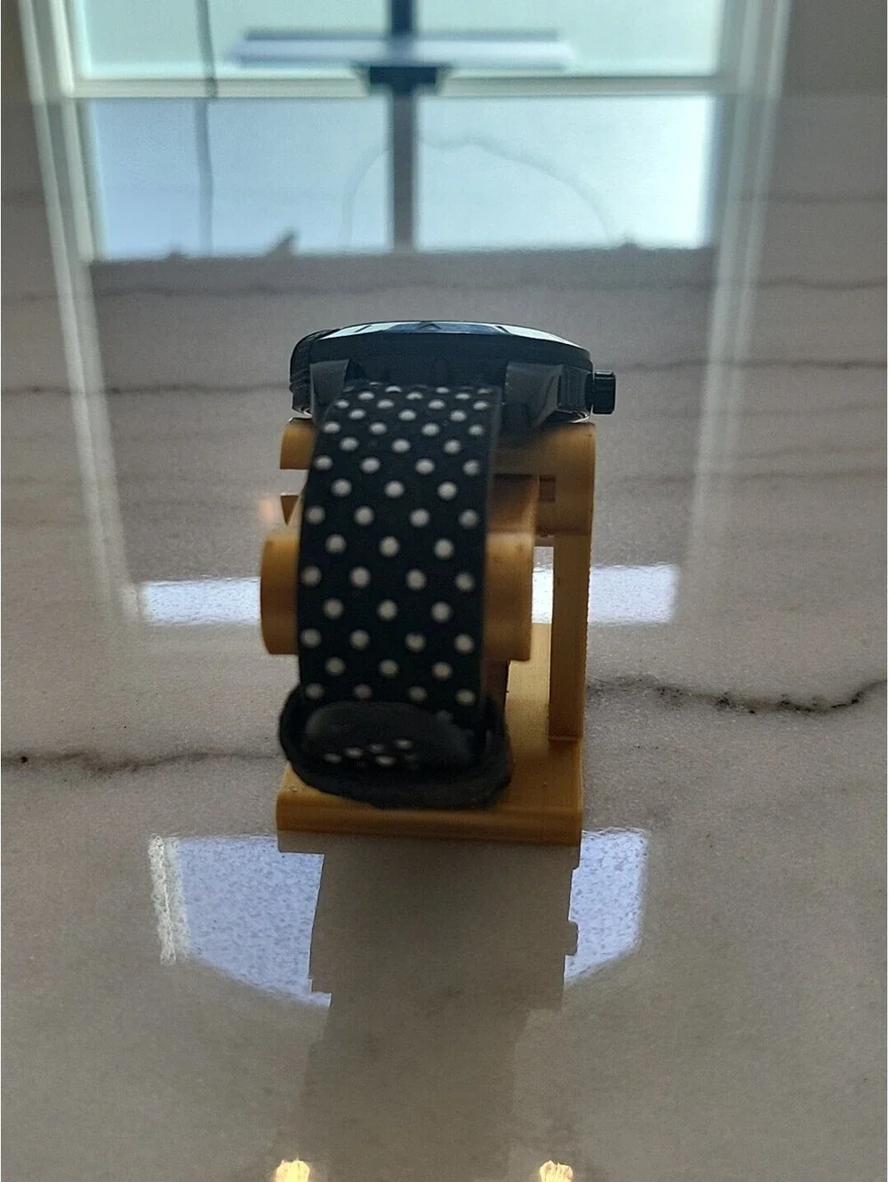 Adidas Watch Adh3053 Black 43mm Quartz Mens Watch Works New Battery OriginalBand